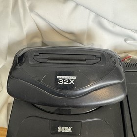 Sega CD 32X Genesis 2 Tower Of Power W Power Cables CD 32X