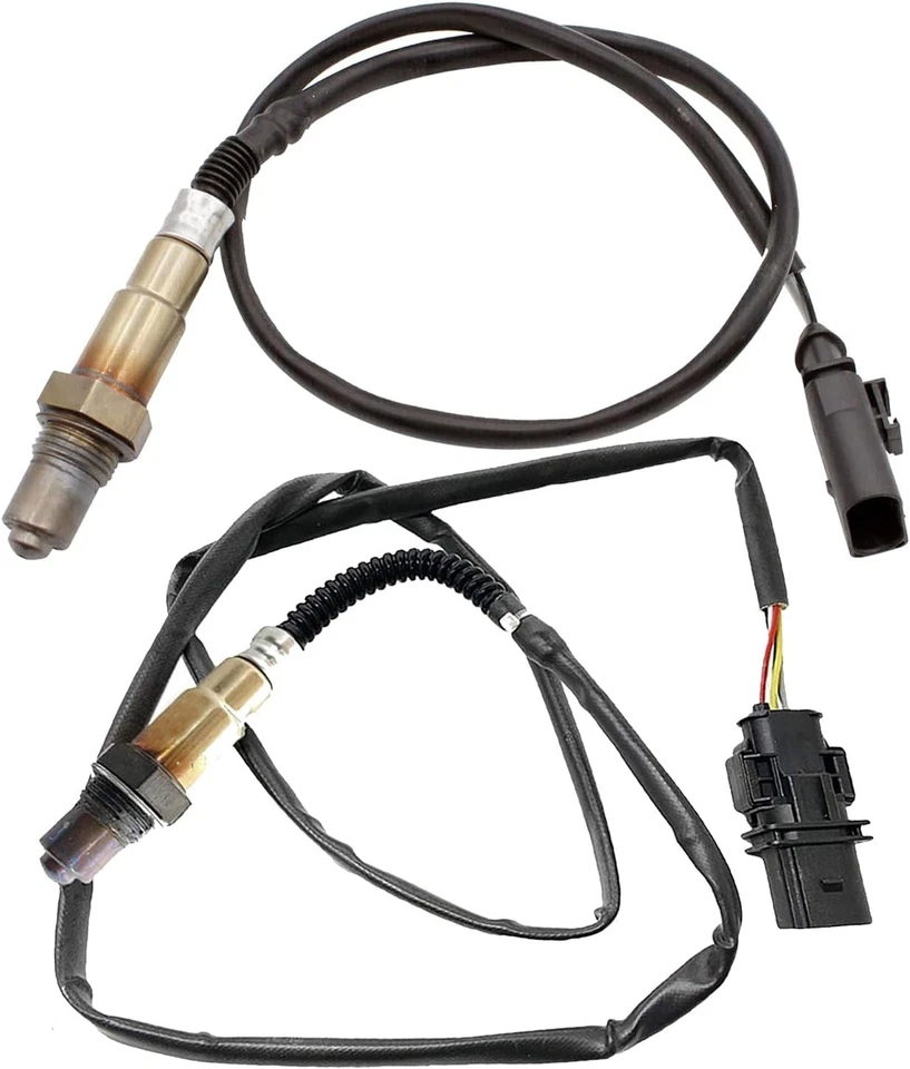2pcs Upper+Lower Oxygen Sensor For 2009-2015 Volkswagen Tiguan 2015-2018 Audi Q3 Foto 3 de 4