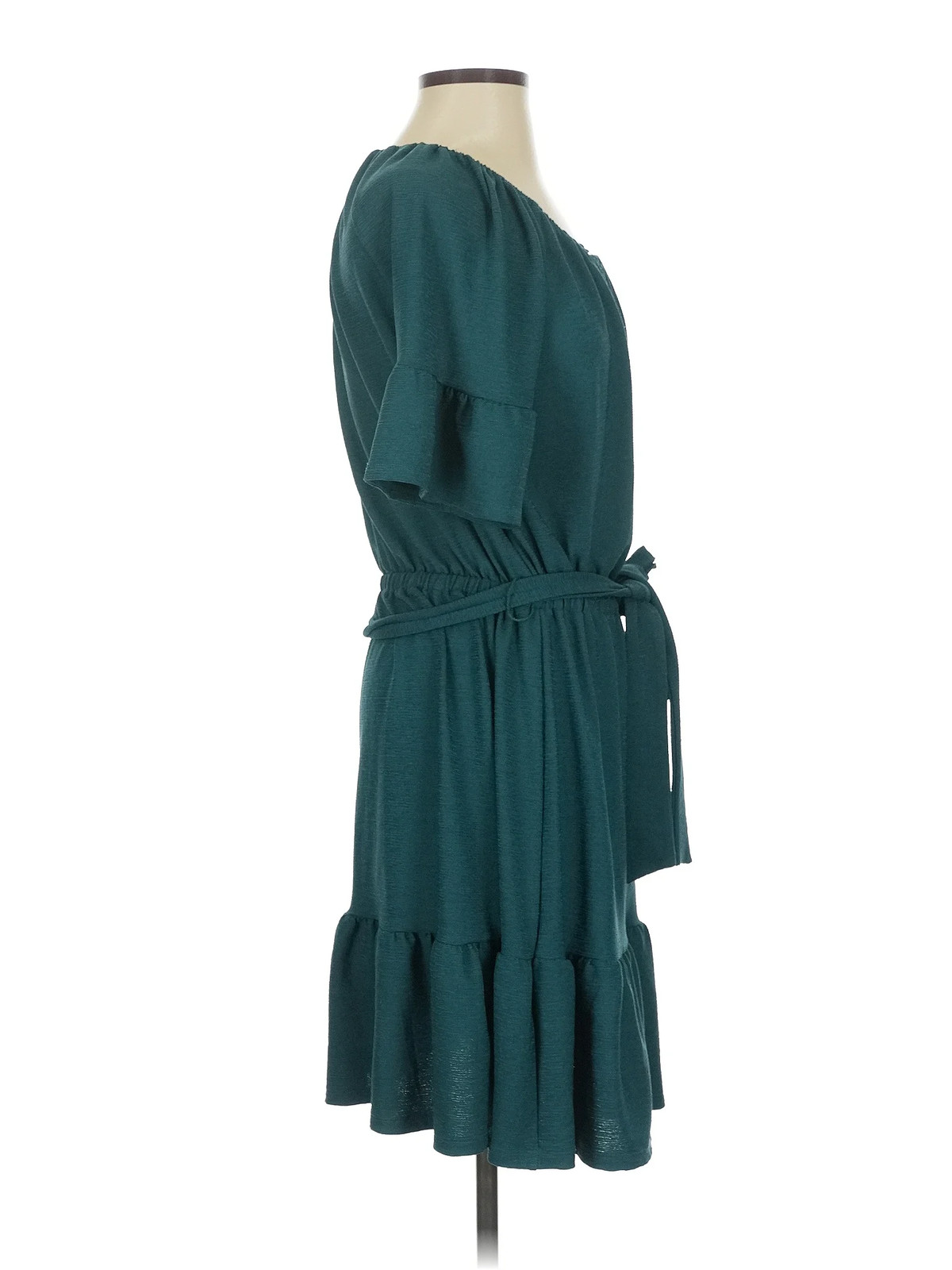 MICHAEL Michael Kors Women Green Casual Dress S thumbnail 3