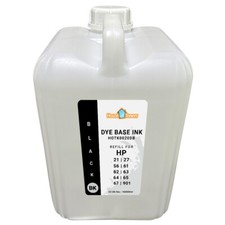 For HP Bulk Black 22lbs Dye Base Ink refill HP 21,27,56 61,62,63,64,65,67,901