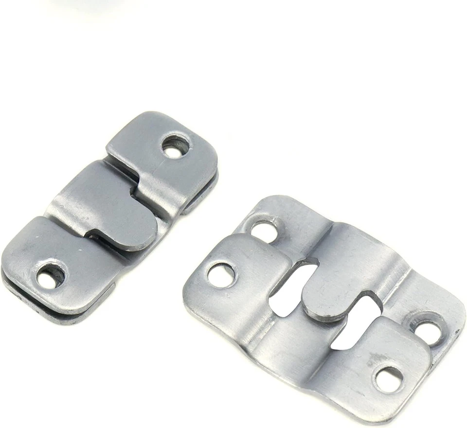 Soporte conector sofá seccional de acero inoxidable de 20 piezas entrelazado para muebles Foto 2 de 4