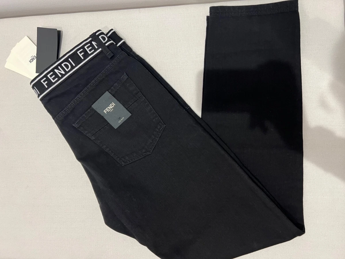 Black fendi sales jeans