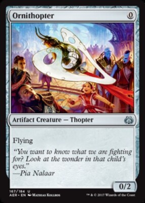 4x Ornithopter NM-Mint, English Aether Revolt MTG Magic