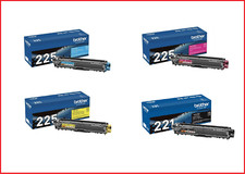Brother TN225-221 Colour Set Toner Cartridge  Yellow,black,cyan,Magenta  