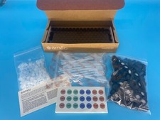 Essential Oil Mini Bottle Kit 144 count 1/4 Dram Vial w/stickers and droppers