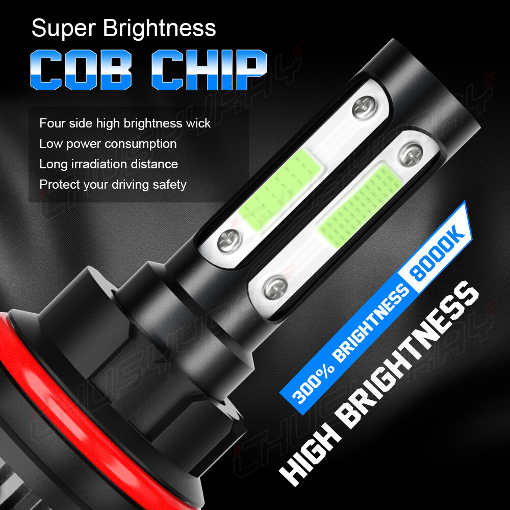 For Ford Ranger 1990-2011 2X LED Headlight Kit 9007 HB5 8000K Hi/Lo Beam Bulb For Ford Ranger 1990-2011 2X LED Headlight Kit 9007 HB5 8000K Hi/Lo Beam Bulb