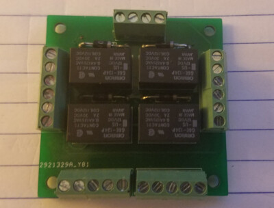 Model Railroad Electronics - Block Signal Relay Card