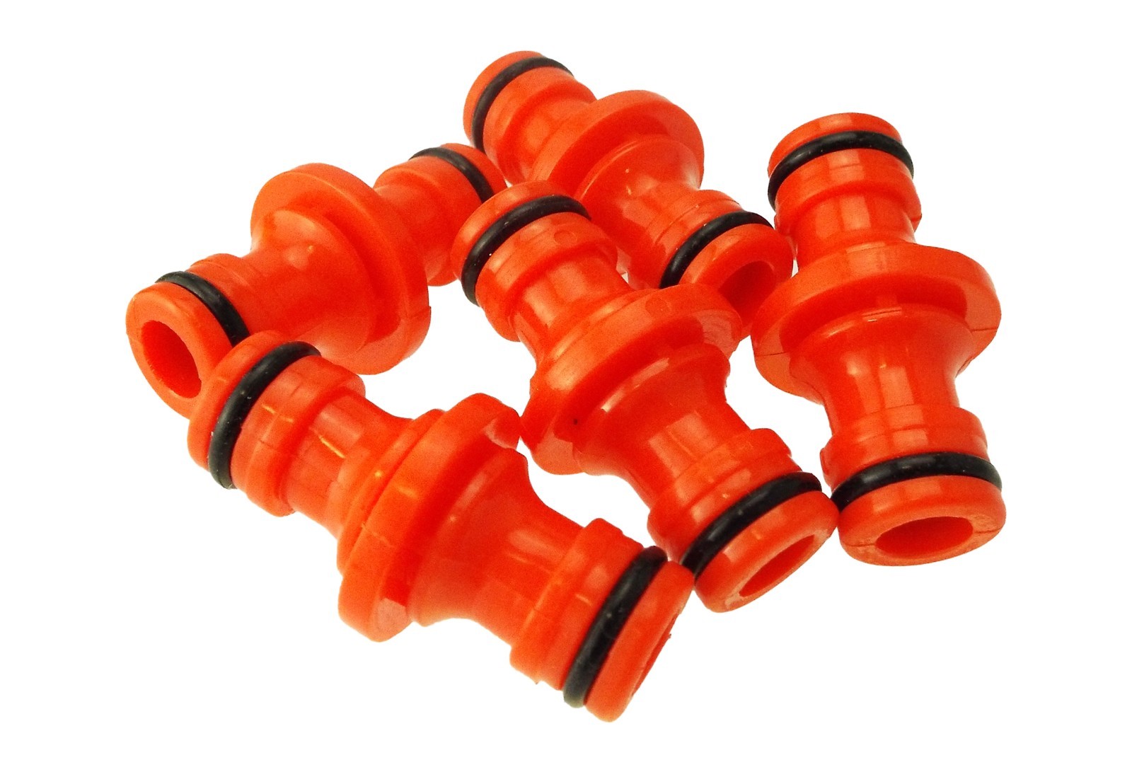 double male garden hose connectors/fittings(range of colours
