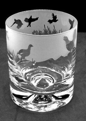 GROUSE Frieze Boxed 30cl Glass Whisky Tumbler