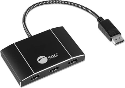 SIIG Triple 4K DisplayPort 1.4 to HDMI MST Hub Splitter (CE-DP0Q11-S1)