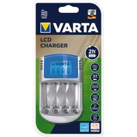 Varta LadegeräT Lcd Charger Inkl. 12V- Und Usb-Adapter Geeignet FüR 2-4 Micro