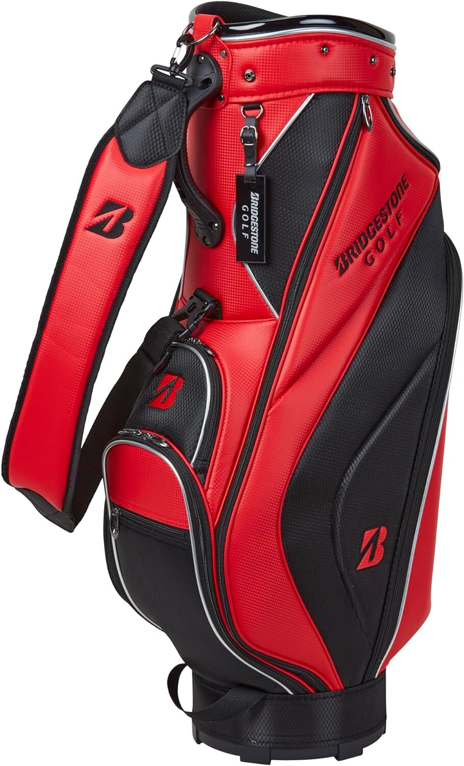 Мужская сумка BRIDGESTONE Golf Caddy Bag БАЗОВАЯ МОДЕЛЬ 9 x 47 дюймов 29 кг красная CBG422 58690₽