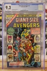 GIANT-SIZE AVENGERS #5 ~ 1975 ~ CGC Grade 9.2 White Pages ~ Last Issue ~