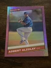 Adbert Alzolay 2020 Donruss #258 Purple Holo Variation Chicago Cubs C4003*