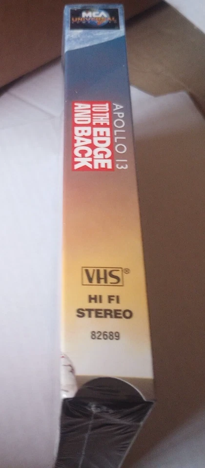Apollo 13 To The Edge And Back Factory Sealed VHS MCA Universal Home Video 1996 - Image 3 of 4