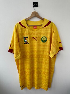 CAMEROON NATIONAL TEAM 2014 AWAY FOOTBALL SHIRT SOCCER JERSEY