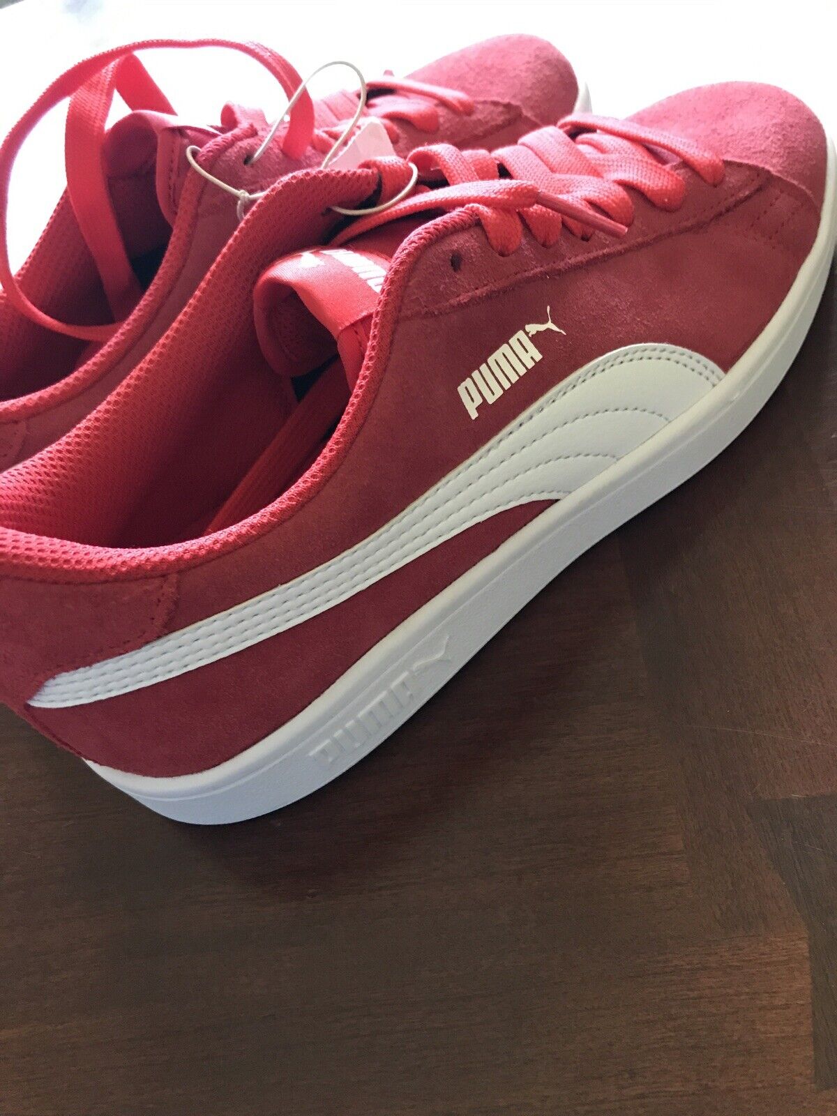 puma suede trainers size 6