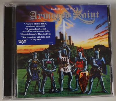 Armored Saint March Of The Saint CD new Rock Candy Records reissue