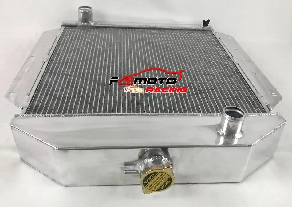 Radiador de aluminio de 5 filas para Ford Car Chevy Engine Club Consul Deluxe MT 1949-1953 Foto 3 de 4