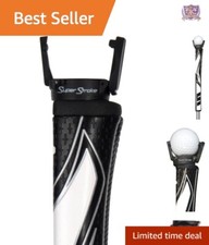 Lightweight Black golf ball pick up - Effortless Golf Ball Recovery Tool