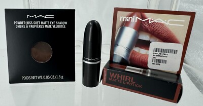 MAC Eyeshadow - Give a Glam and Lipstick - 626 Whirl new with box fast shipping