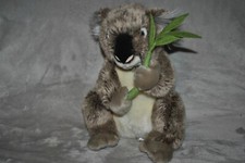 FAO Schwarz Toys"R"Us  5F5FFF7 Sitting KOALA BEAR w/Bamboo Plush 12"H GREY