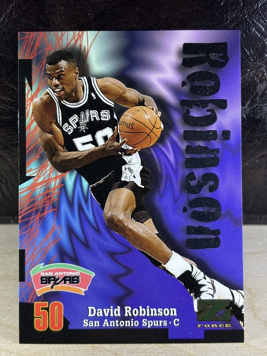 1997-98 Z Force David Robinson #50 San Antonio Spurs NM | eBay