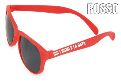 50 OCCHIALI DA SOLE MATRIMONIO ECONOMICI PERSONALIZZATI 