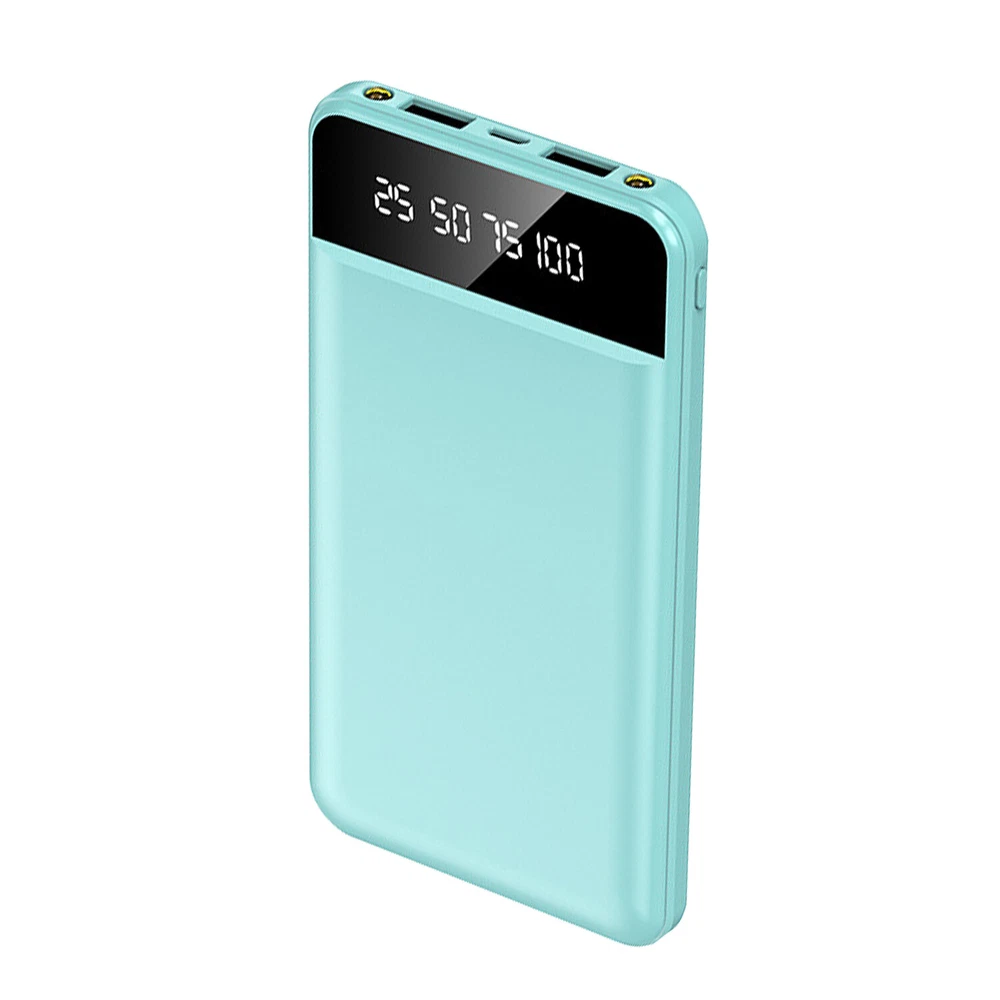 Power Bank 10000mah 2USB Charger External Portable Battery Backup For Cell Phone