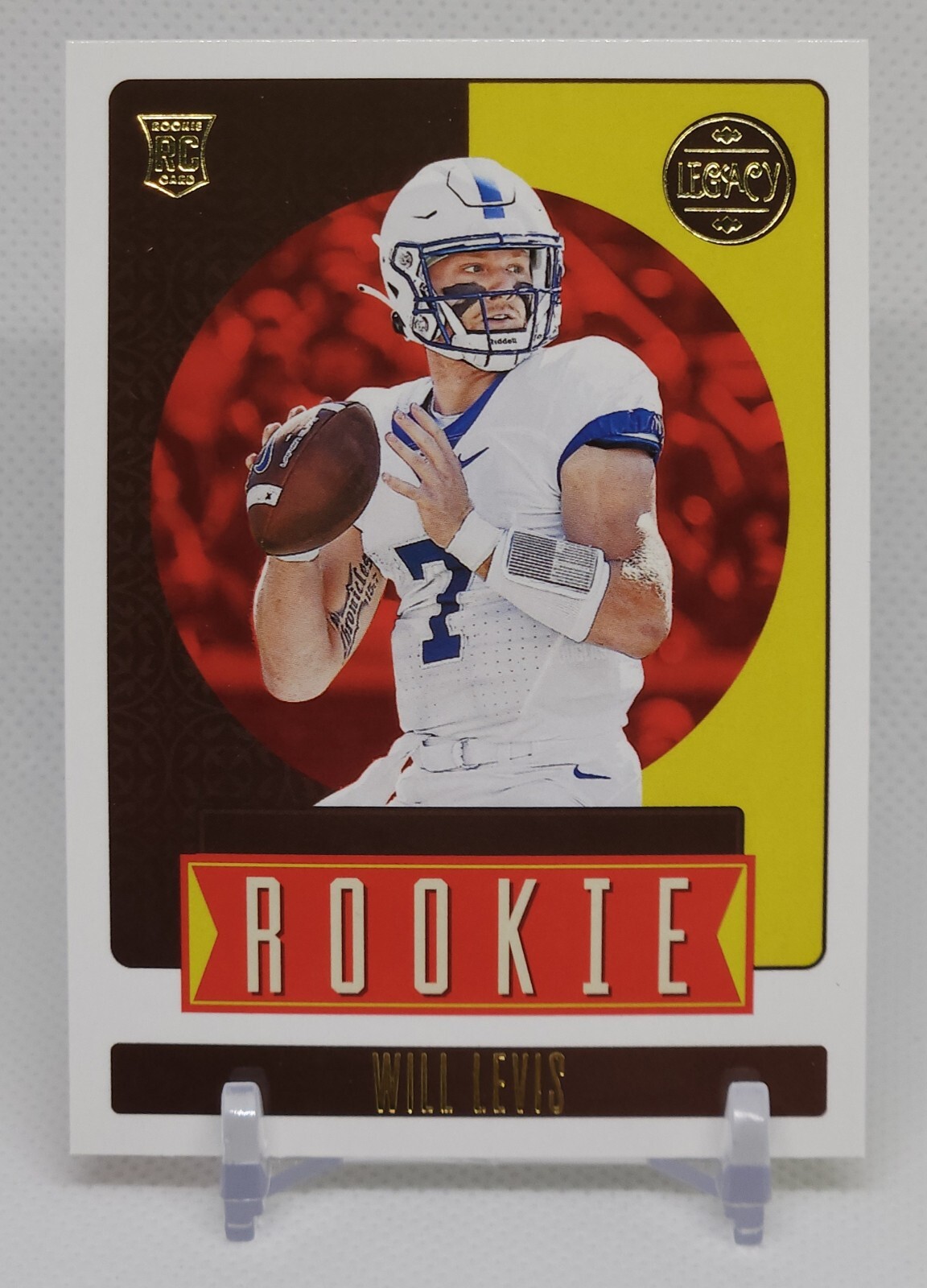 2023 Panini Legacy #153 Will Levis RC Kentucky Wildcats Tennesse Titans