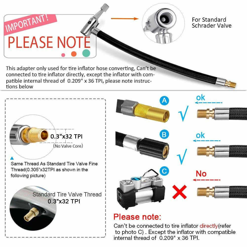 Lumiteco locking air chuck deals