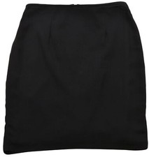 Mini jupe crayon femme Saks Fifth Avenue fendue et fermeture éclair au dos ta...