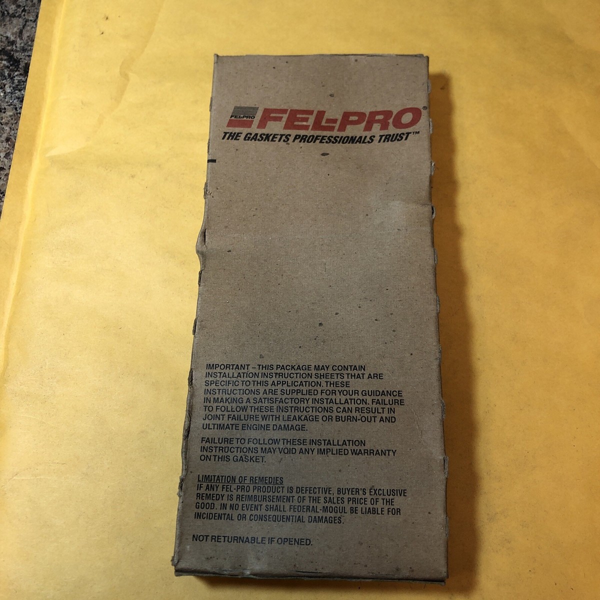 NOS Fel-Pro TCS45959 Crankshaft Front Seal Set! F+S! | eBay