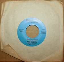 KIM MELVIN Disco Twist **LET ME BE THE ONE** Funk Soul 45 on ON RECORDS 07442