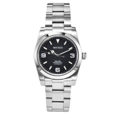 36mm 40mm MIUKSI Sapphire Luminous NH35A date Automatic black blue white Watch
