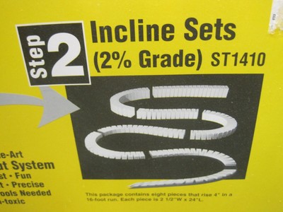 woodland scenics 2 incline set