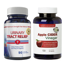 Urinary Tract Support Supplement and Apple Ci...