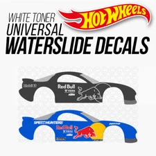 1/64 Scale REDBULL Custom White Toner Universal WaterSlide Decal for Hot