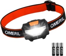 OMERIL LD071 Lightweight Waterproof LED Head Torch