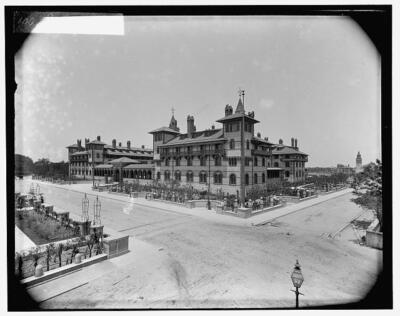 Ponce de Leon Hotel, St. Augustine, Florida c1900 Old Photo 2