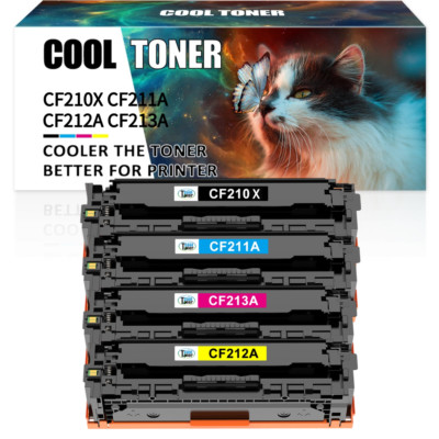 4x XXL TONER für HP LaserJet Pro 200 Color MFP M251 M251nw M276 M276nw 131X 131A