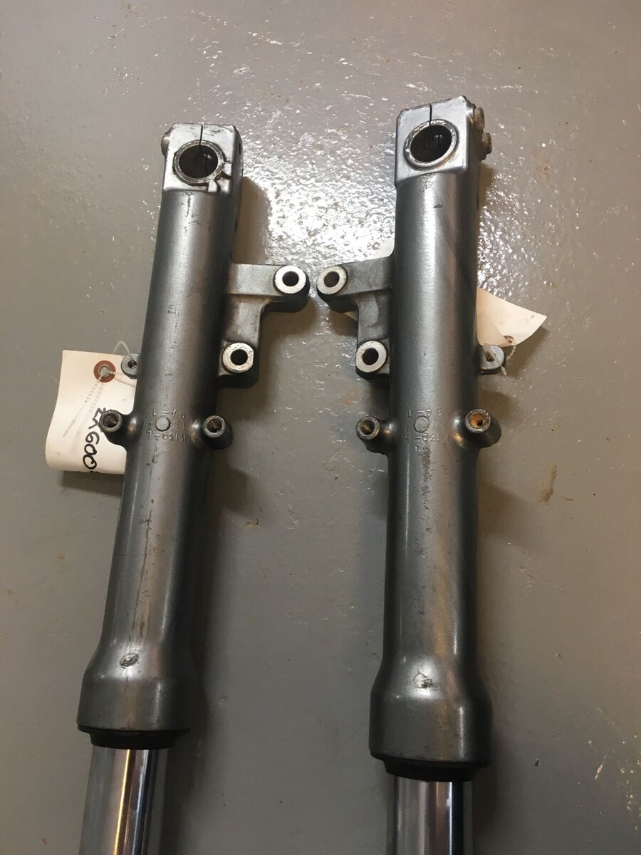 93-97 KAWASAKI NINJA ZX-6 ZX600E OEM PAIR OF FORK TUBES 93-97 KAWASAKI NINJA ZX-6 ZX600E OEM PAIR OF FORK TUBES