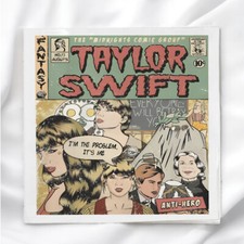 Taylor Swift Fabric Panel Quilt Block for quilting crafting sewing TS13
