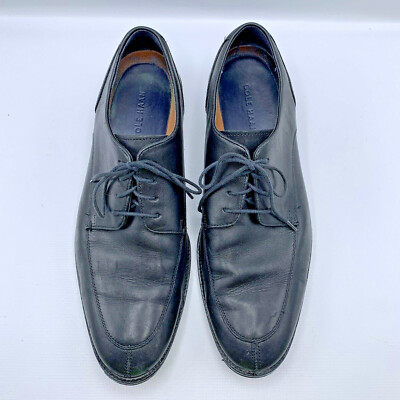 Cole Haan Lenox Hill Men Black Split Toe Dress Oxford Shoe 
