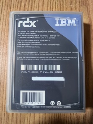 【新品】IBM RDX 1TB 2個セット 46C2335 データカートリッジ 81Y3647 - IBM RDX 1TB Removable Disk Cartridge, PN 46C2335, Free