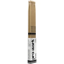 Promark Classic Forward Hickory Oval Wood Tip 4 Pack 7A Wood