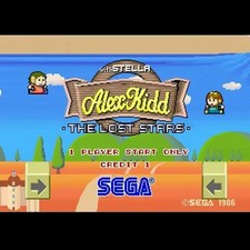 Used Alex Kidd -The Lost Stars Arcade game board SEGA 1986 PCB P.C.Board image