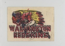1961 Topps Flocked Stickers Washington Redskins Team 2v5