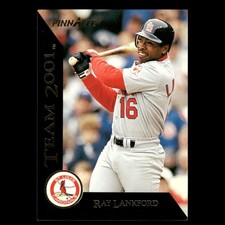 Ray Lankford #19 1993 Pinnacle Team 2001 St. Louis Cardinals Baseball Card MLB