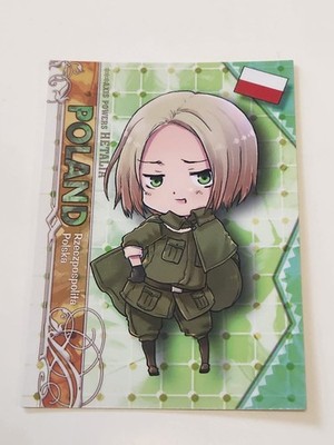 Hetalia Axis Powers APH Frontier Works 2008 1st Edition Card no. 18 Poland